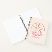 Mama Flower: Geliefd, sterk, mooi en waardig Notitieboek (Binnen)