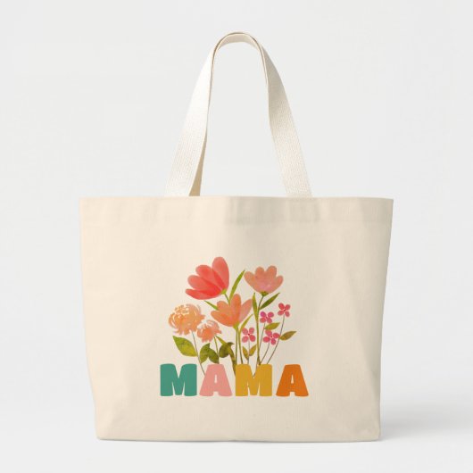 Mama Flower Tas (Voorkant)