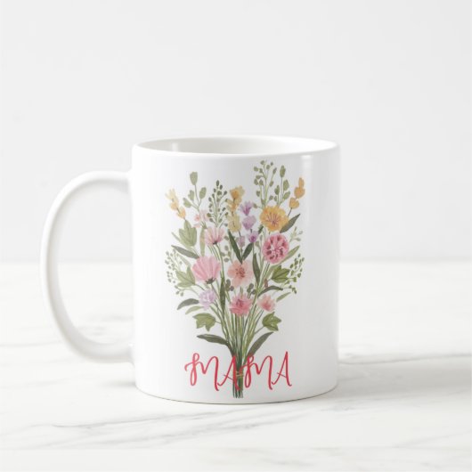 Mama Flowers Koffiemok (Links)