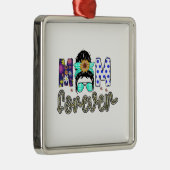Mama Forever Metalen Ornament (Rechts)