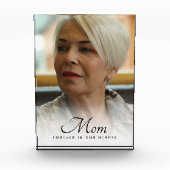 Mama Foto Gepersonaliseerde Memorial Tribute begra (Voorkant)