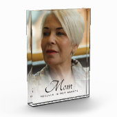 Mama Foto Gepersonaliseerde Memorial Tribute begra (Links)