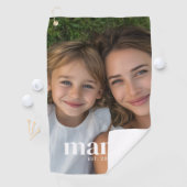 Mama Foto Golfhanddoek (Insitu)