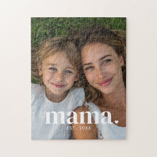 Mama Foto Legpuzzel (Verticaal)
