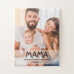 Mama foto Moederdag Gepersonaliseerd Legpuzzel<br><div class="desc">Introductie van onze Mama Photo Moederdag Gepersonaliseerde puzzel - een hartverwarmend en uniek cadeau om de bijzondere moeders in je leven te vieren. Deze puzzel is voorzien van een aanpasbare foto van "Mama", die een persoonlijke touch toevoegt aan deze gekoesterde aandenken. Pas de puzzel aan met een foto die sentimentele...</div>