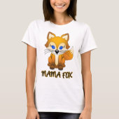 Mama Fox - Fox Family T-shirt (Voorkant)