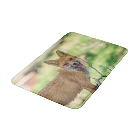 Mama Fox in de Hudson-vallei Badmat (Gekanteld)