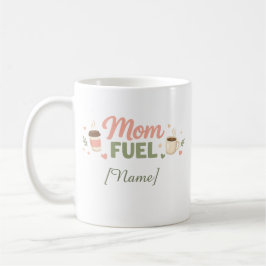 Mama Fuel gepersonaliseerde mok | Keramische koffi