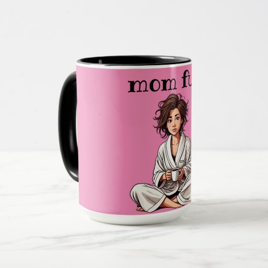 "Mama Fuel" Mok (Voorkant links)
