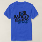 Mama gaat fotograaf maken. t-shirt (Design voorkant)