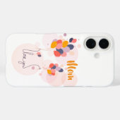 Mama Gepersonaliseerde Waterverf Ballon iPhone 16 Case-Mate iPhone Case (Achterkant (horizontaal))