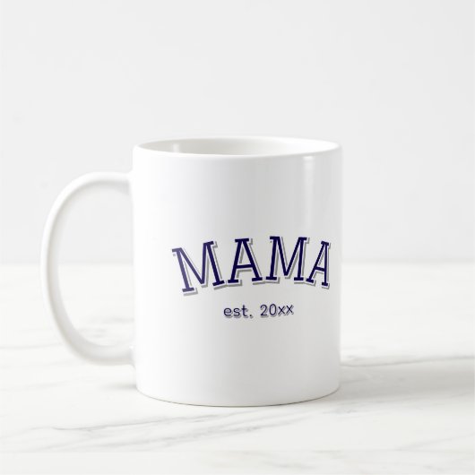 Mama Gevestigd ☕️ Gepersonaliseerde Moederdag Gift Koffiemok (Links)