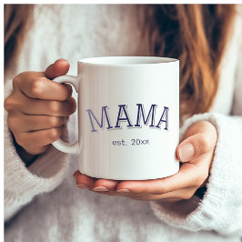 Mama Gevestigd ☕️ Gepersonaliseerde Moederdag Gift Koffiemok