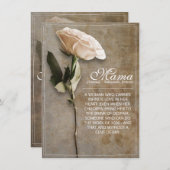 Mama - gewoon onvervangbaar -  (Voorkant / Achterkant)