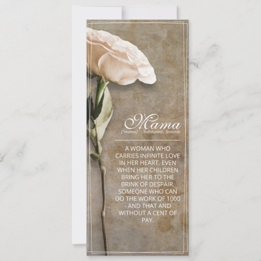 Mama - gewoon onvervangbaar -  (Voorkant)