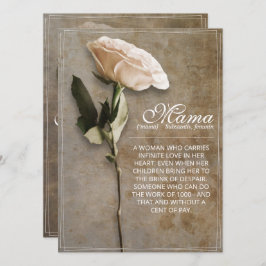 Mama - gewoon onvervangbaar -