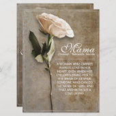 Mama - gewoon onvervangbaar -  (Voorkant / Achterkant)