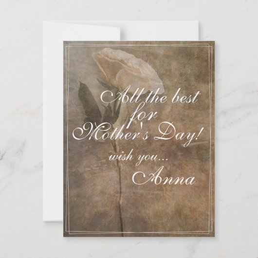 Mama - gewoon onvervangbaar -  (Achterkant)