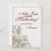 Mama - gewoon onvervangbaar - Boeket (Achterkant)