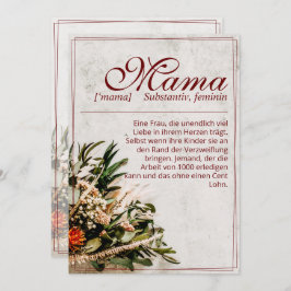 Mama - gewoon onvervangbaar - Boeket