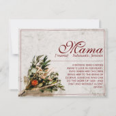 Mama - gewoon onvervangbaar - Boeket (Voorkant)