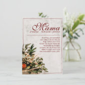 Mama - gewoon onvervangbaar - Boeket (Staand voorkant)