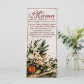 Mama - gewoon onvervangbaar - Boeket (Staand voorkant)