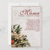 Mama - gewoon onvervangbaar - Boeket (Voorkant)
