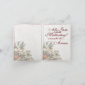 Mama - gewoon onvervangbaar - Boeket Kaart (Binnen)