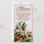 Mama - gewoon onvervangbaar - Bouquet (Voorkant)