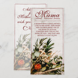 Mama - gewoon onvervangbaar - Bouquet