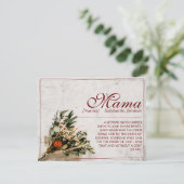 Mama - gewoon onvervangbaar - Bouquet (Staand voorkant)