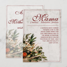 Mama - gewoon onvervangbaar - Bouquet