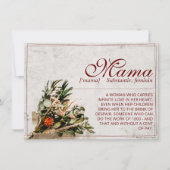 Mama - gewoon onvervangbaar - Bouquet (Voorkant)