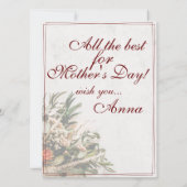 Mama - gewoon onvervangbaar - Bouquet (Achterkant)