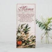 Mama - gewoon onvervangbaar - Bouquet (Staand voorkant)