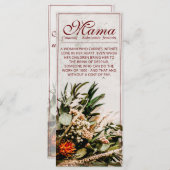 Mama - gewoon onvervangbaar - Bouquet (Voorkant / Achterkant)