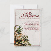 Mama - gewoon onvervangbaar - Bouquet (Voorkant)