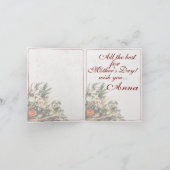 Mama - gewoon onvervangbaar - Bouquet Kaart (Binnen)