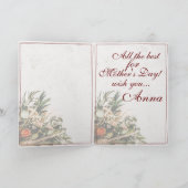 Mama - gewoon onvervangbaar - Bouquet Kaart (Binnen)