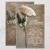 Mama - gewoon onvervangbaar - vintage (Voorkant / Achterkant)