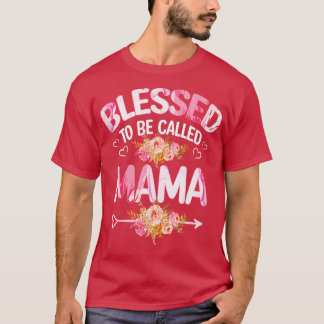 Mama gezegend om Mama 1 te heten T-shirt