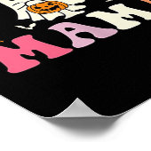 Mama Ghost Boo One Soky Mama First Halloween Birth Poster (Hoek)