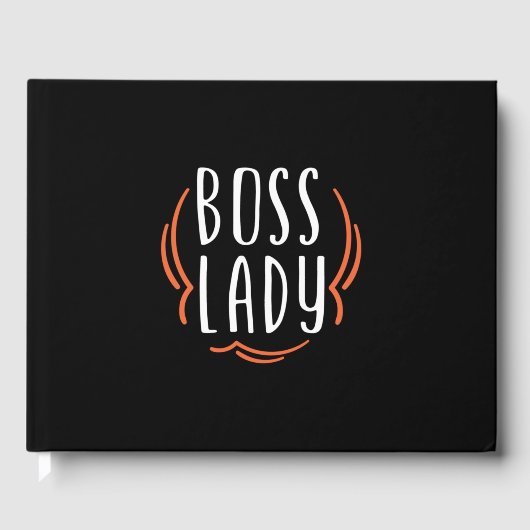 Mama Gift Boss Lady Gastenboek (Voorkant)