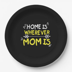 Mama Gift Home is waar mama is Papieren Bordje