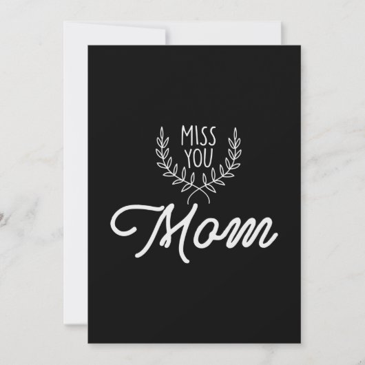 Mama Gift Miss Jij mama Kaart (Voorkant)