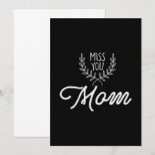 Mama Gift Miss Jij mama Kaart (Voorkant / Achterkant)