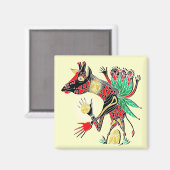 mama giraffe magneet (Voorkant / Achterkant)