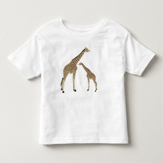 Mama Giraffe Toddler T-Shirt (Voorkant)