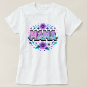 Mama Glitter Sparkle T-shirt - Moederdag cadeau v